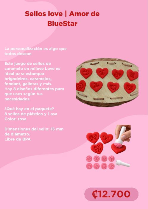 Sellos Love | Amor BlueStar